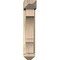 Ekena Millwork Balboa Arts and Crafts Rough Sawn Bracket w/ Offset Brace, Douglas Fir, 6"W x 18"D x 30"H BKT0604X18X30BOA03RDF - alternate 4